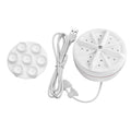 Anself Turbo Washing Machine Portable Washer with USB Power Supply Suction Cups for Home Travel Business Trip