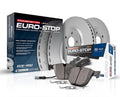 Power Stop Front Euro-Stop ECE-R90 Certified Brake Pad and Rotor Kit ESK8266