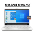 2021 Flagship HP 15 Laptop Computer I 15.6 HD Micro-edge Bezel Display I AMD Ryzen 3 3250U I 12GB DDR4 128GB SSD I WIFI Bluetooth USB-C HDMI Webcam Win 10