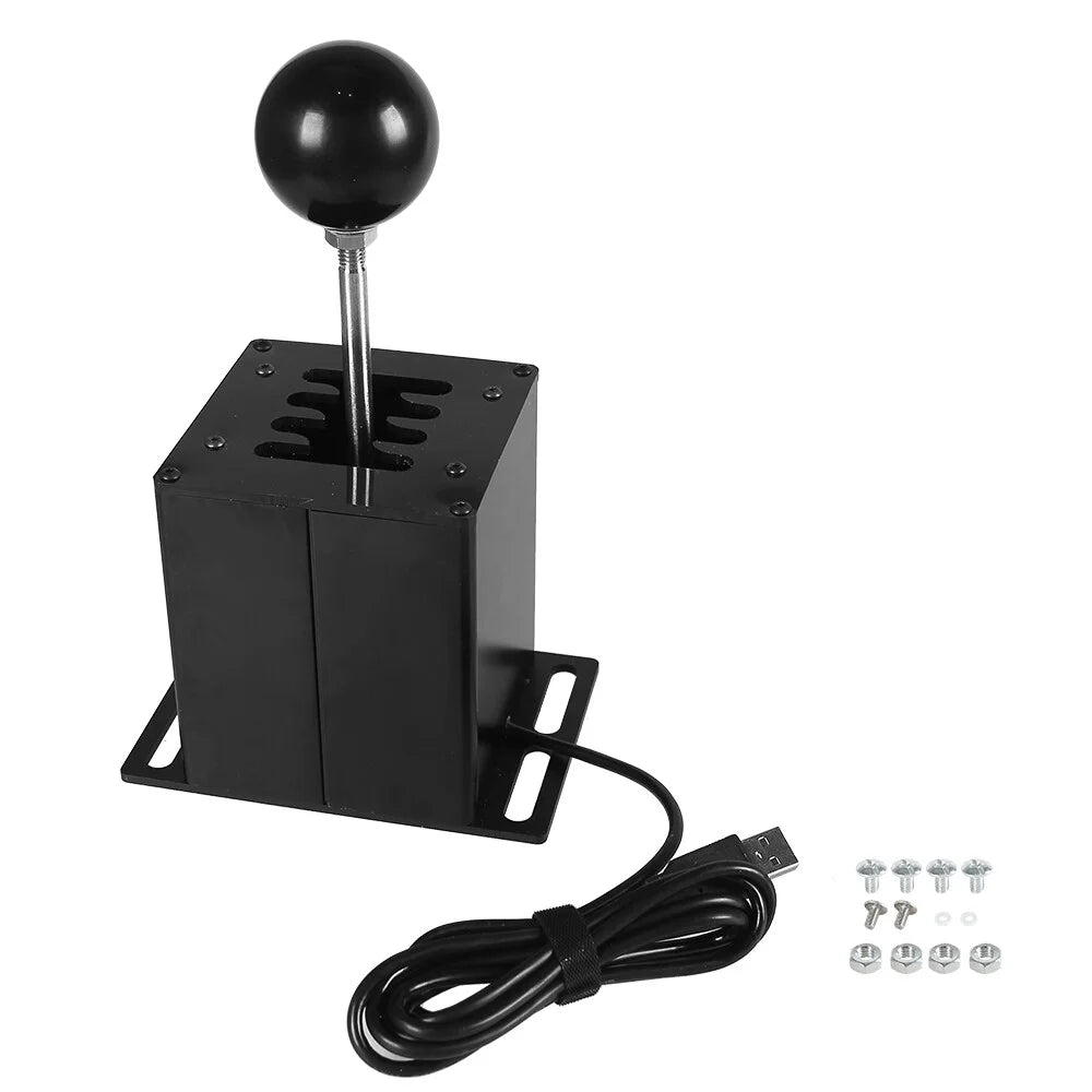 USB H Gear Shifter PC Game Sequential Gears Shifting Device Computers Racing Games Accessory