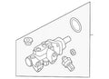 New Genuine BMW Brake Master Cylinder (2001-2006) OE 34316757839
