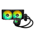ASUS TUF Gaming LC II 240 ARGB All-in-One Liquid CPU Coolers with Aura Sync, 2x TUF Gaming 120mm ARGB Radiator Fans, Reinforced Tubing, Compatible with Latest Intel & AMD CPUs
