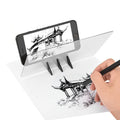 OptiSketch Portable Drawing Board - Tracing Tool for Beginners and Kids - Copy Pad with Mirror Reflection - Sketching and Painting Artifact - Projector Panel for Optical Drawing - Stencil Board