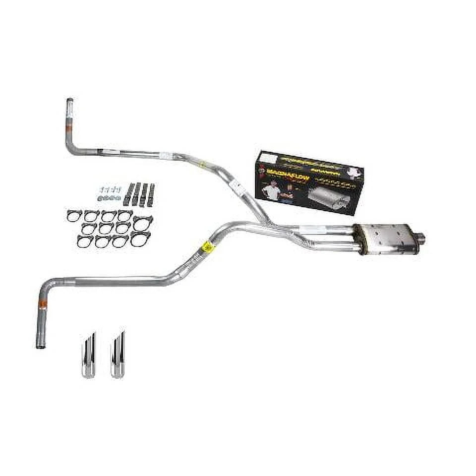 Ram 07-08 dual exhaust 2.5 pipe Magnaflow SW Tip Side Exit