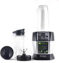 Restored Nutri Ninja BL487T Personal Blender AutoIQ Pro 1100Watt (1) 24oz and (1) 32oz Tritan Ninja Cup With Sip & Seal Lids (Refurbished)