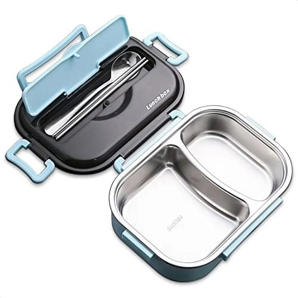 Fymlhomi Lunch Containers for Adults and Kids - Lunch Containers with Compartments Student Bento Kids Lunch Box - Lunch Containers for Hot Food Warmer Lunch Box Accessories for Kids Stainless Steel