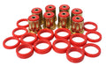 Energy Suspension 3.3132R Polyurethane Rear Control Arm Bushings Red Fits select: 1970 CHEVROLET MALIBU, 1968-1969 CHEVROLET CHEVELLE