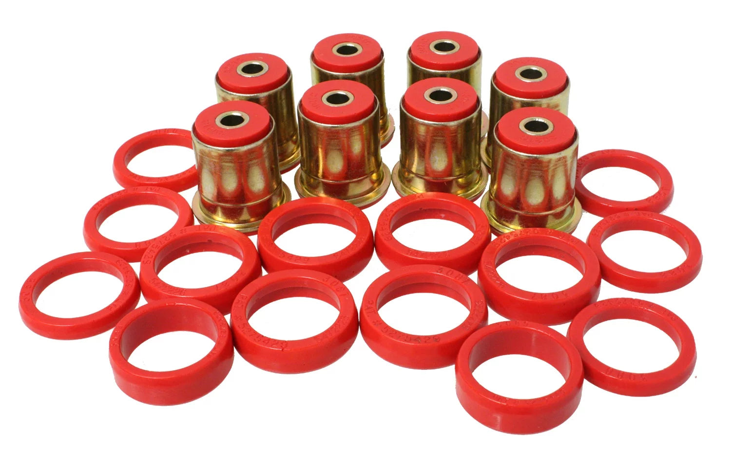 Energy Suspension 3.3132R Polyurethane Rear Control Arm Bushings Red Fits select: 1970 CHEVROLET MALIBU, 1968-1969 CHEVROLET CHEVELLE