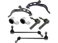 Front Control Arm Ball Joint Tie Rod and Sway Bar Link Kit 8 Piece - Compatible with 2010 - 2012 Ford Flex 2011