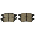 AutoShack Rear Ceramic Brake Pad Kit Driver and Passenger Side Replacement for 2005-2014 2015 2016 2017 2018 2019 Nissan Frontier 2008-2015 Xterra 2009-2012 Suzuki Equator 2.5L 4.0L V6 4WD RWD