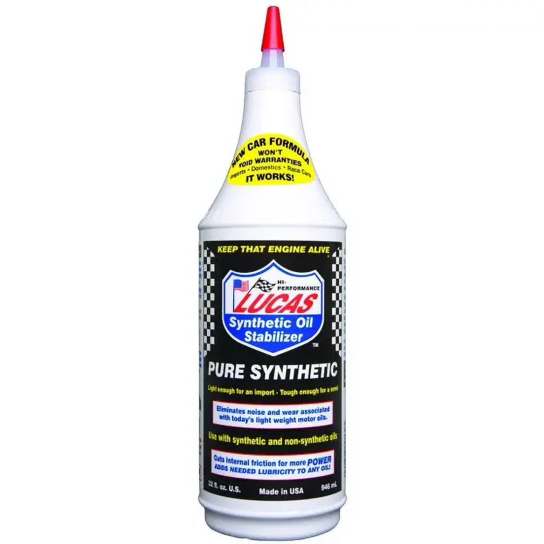 Lucas Oil 10130 Oil Stabilizer 1-Qt. Bottle, Each