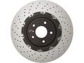 Front Brake Rotor - Compatible with 2009 - 2011 Nissan GT-R 2010