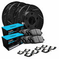 R1 Concepts Whwh2 42002 R1 E Line Series Brake Rotor D/S Black W/ Ceramic Fits select: 1994-1998 JEEP GRAND CHEROKEE