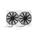 Mishimoto MMFS-CK-67 Performance Aluminum Fan Shroud Compatible With Chevrolet C/K Truck 1967-1972 Silver