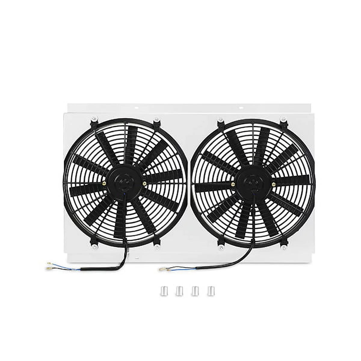 Mishimoto MMFS-CK-67 Performance Aluminum Fan Shroud Compatible With Chevrolet C/K Truck 1967-1972 Silver