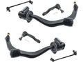 Front Lower Control Arm Ball Joint and Sway Bar Link Tie Rod Kit - 6 Piece - Compatible with 2003 - 2008 INFINITI FX35 2004 2005 2006 2007