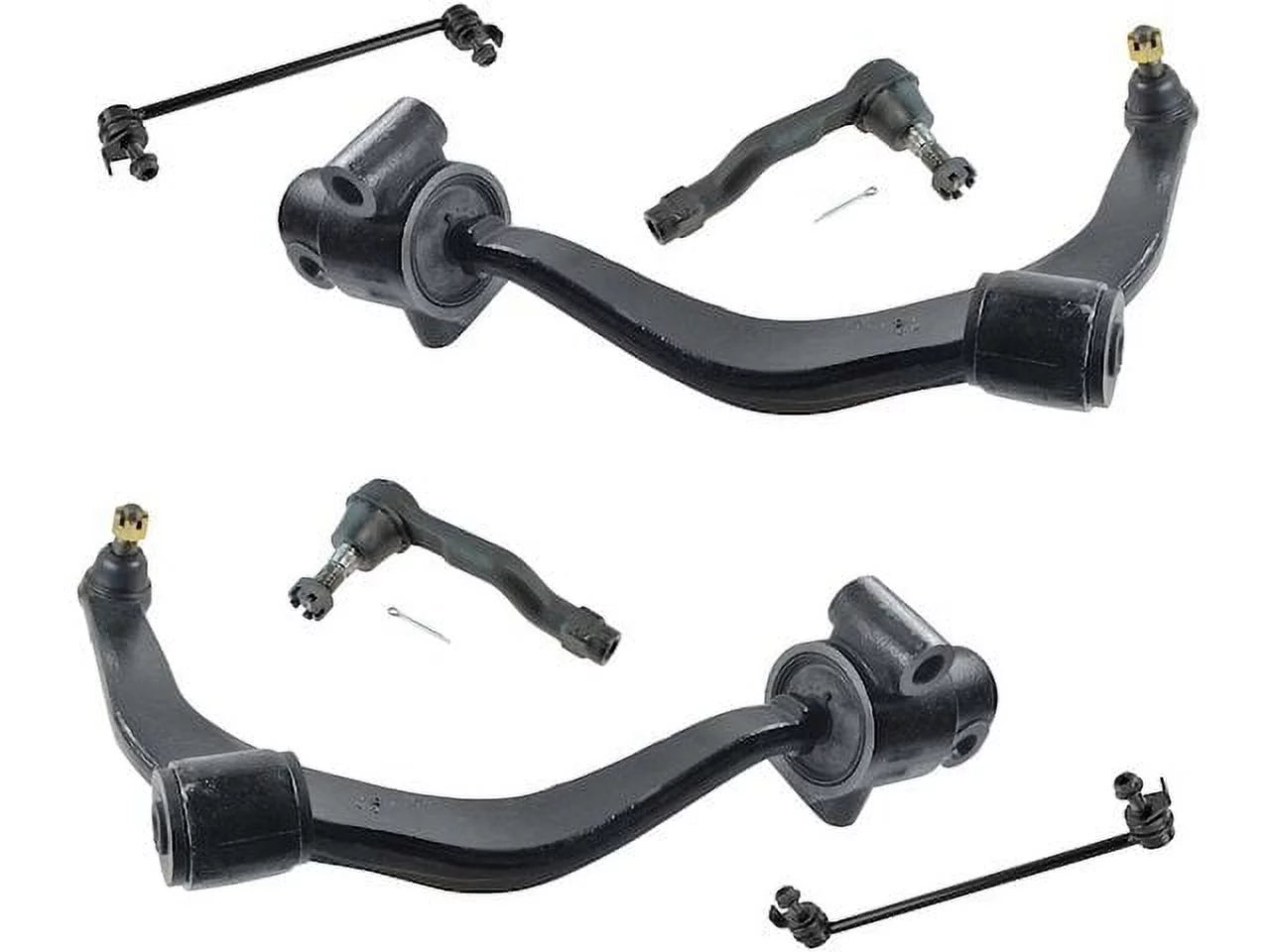 Front Lower Control Arm Ball Joint and Sway Bar Link Tie Rod Kit - 6 Piece - Compatible with 2003 - 2008 INFINITI FX35 2004 2005 2006 2007