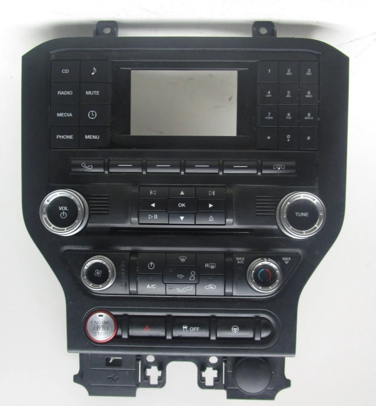 Pre-Owned 18 19 20 21 22 Ford Mustang Radio Control Panel JR3T-18E243-AE OEM LKQ (Good)