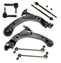 8 Piece Kit Control Arms, Tie Rods, and Sway Bar Links 12 length Fits select: 2008 CHEVROLET COBALT LT, 2007 CHEVROLET COBALT LS