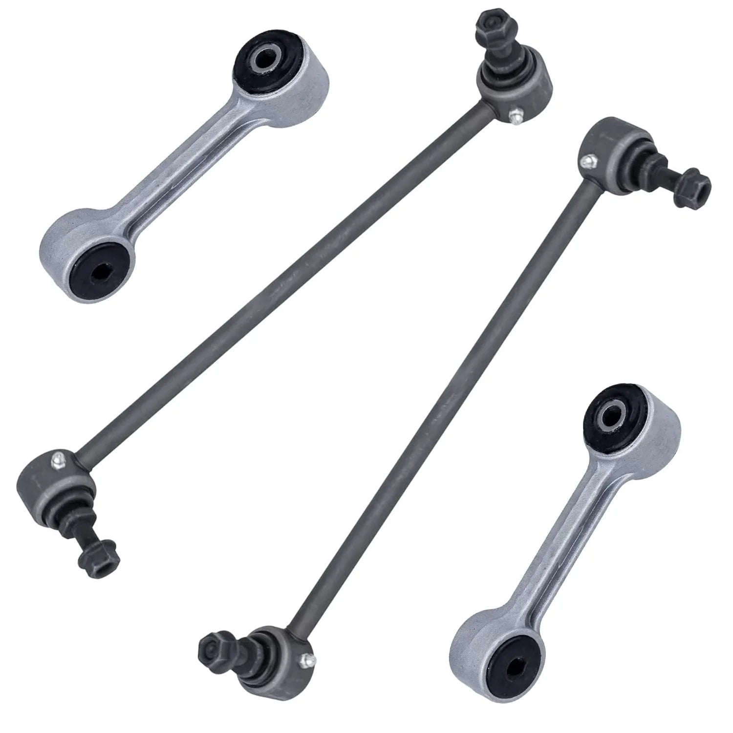 Detroit Axle - Front & Rear Sway Bar Links Replacement for 2001 - 2005 BMW 325xi 330xi - 4pc Set