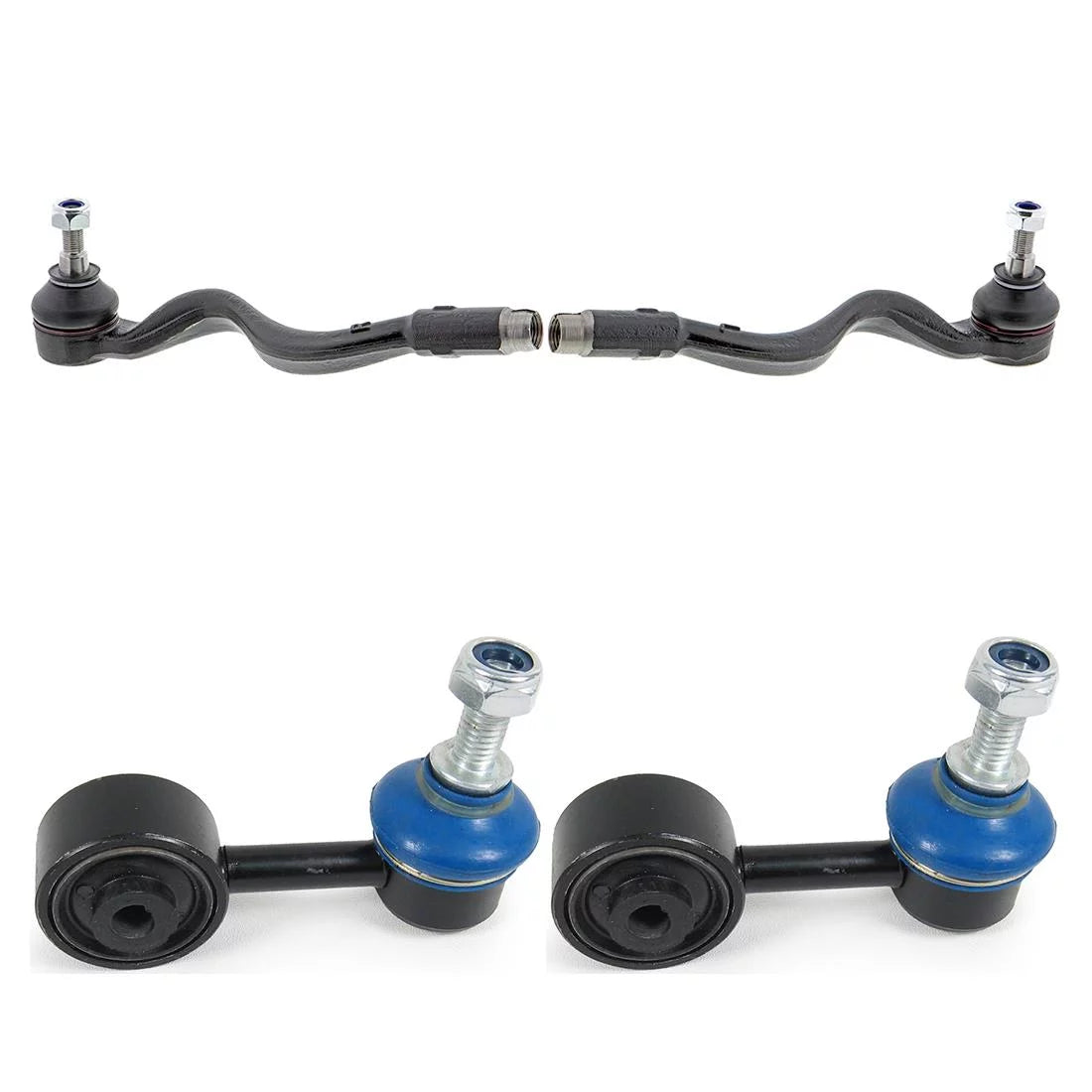 Mevotech 4 PCS Front Tie Rod End Sway Bar Link For 1992-1995 BMW 325is