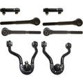 8pc Front Upper Control Arm Tie Rod End & Adjusting Sleeve Kit For 1988-99 K1500