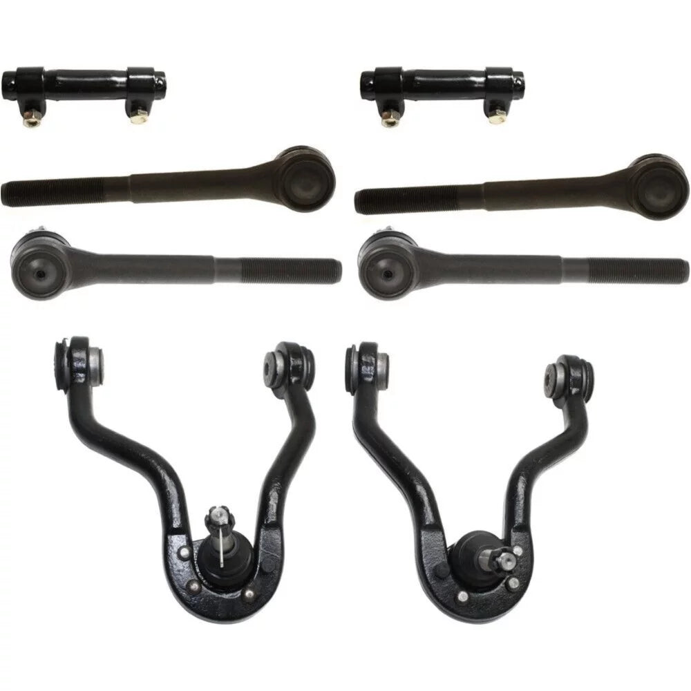 8pc Front Upper Control Arm Tie Rod End & Adjusting Sleeve Kit For 1988-99 K1500