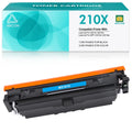 210X Toner (With Chip) Compatible for HP 210X Toner cartridges 1-Pack Cyan Printer Ink for HP 210X W2100X Color Laserjet Pro MFP 4301fdw 4301fdn Pro 4201dw 4201dn