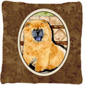 Carolines Treasures SS8875PW1414 Chow Chow Fabric Decorative Pillow, 14Hx14W, multicolor