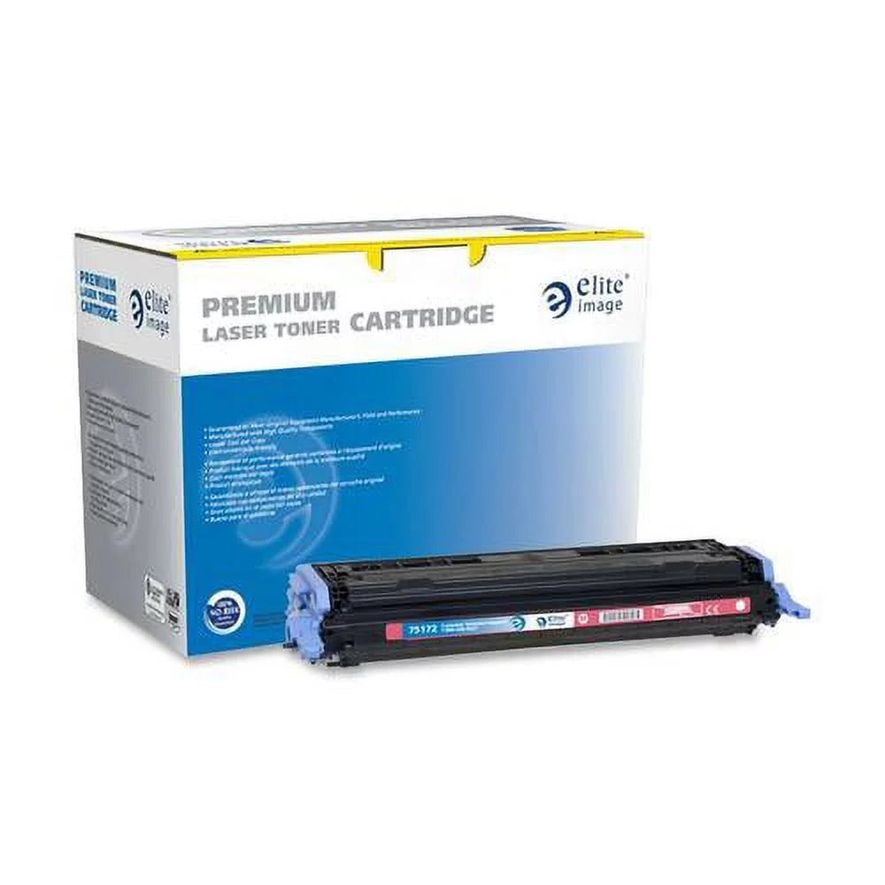 Elite Image Remanufactured Laser Toner Cartridge - Alternative for HP 124A (Q6003A) - Magenta - 1 Each - 2000 Pages | Bundle of 2 Each