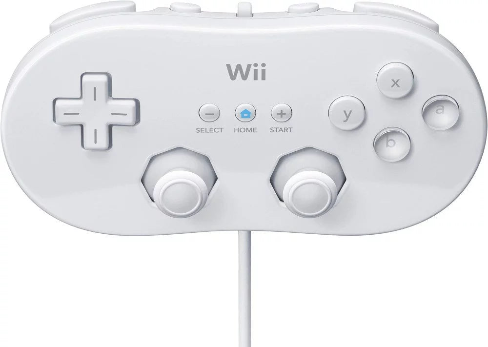 Restored Wii Classic Controller White (Refurbished)