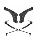 Teledu Front Control Arm Tie Rod Sway Bar Steering Suspension Kit Set 6pc For Juke LEAF