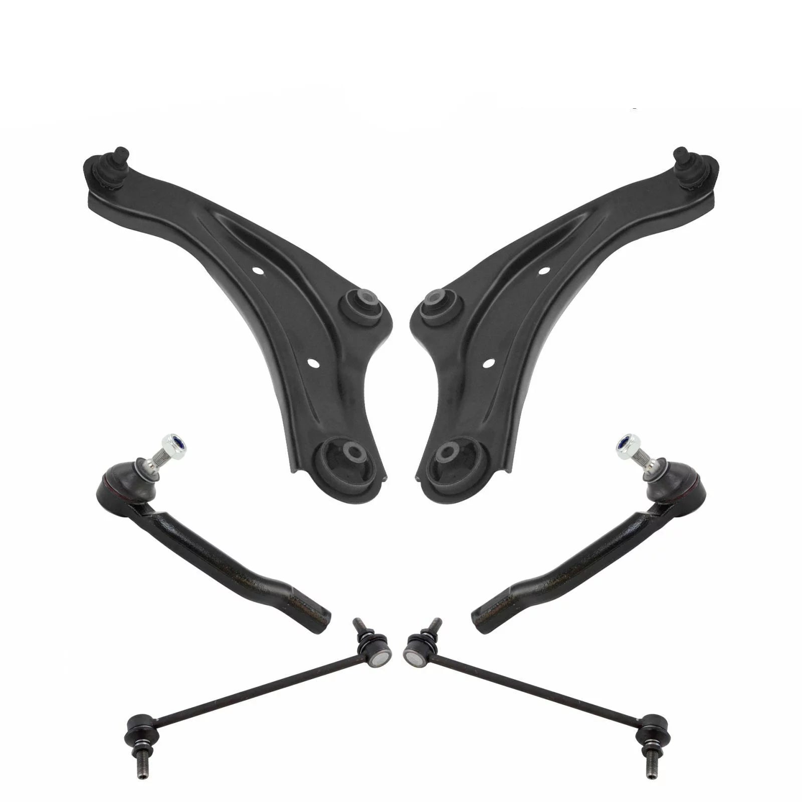 Teledu Front Control Arm Tie Rod Sway Bar Steering Suspension Kit Set 6pc For Juke LEAF
