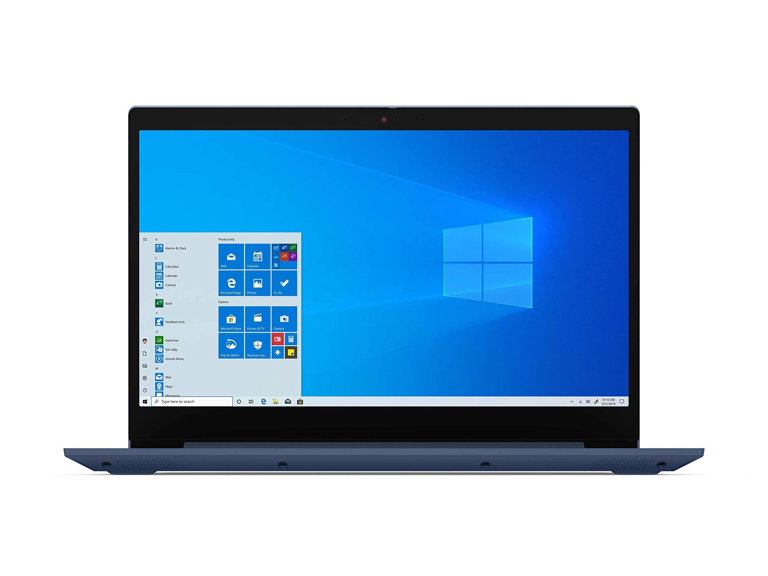 Lenovo IdeaPad 3 15 Laptop, AMD Ryzen 5 3500U Quad-Core Processor, 8GB Memory, 256GB Solid State Drive, Windows 10, Abyss Blue, 81W1009DUS (Google Classroom Compatible)