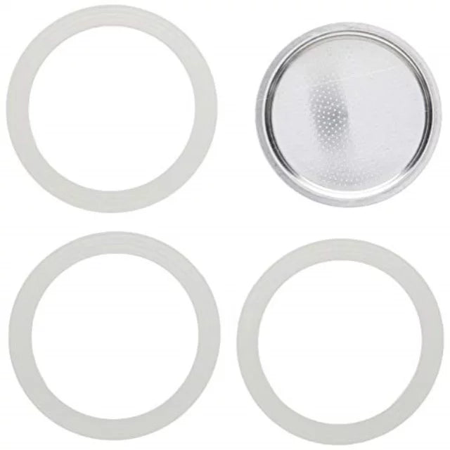 Replacement Gaskets & Screen for 9 Cup Moka Express