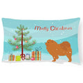 Chow Chow Merry Christmas Tree Canvas Fabric Decorative Pillow