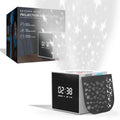 Sharper Image? Digital Projection Alarm Clock, Soothing Sounds, Multi-Color Color Projections