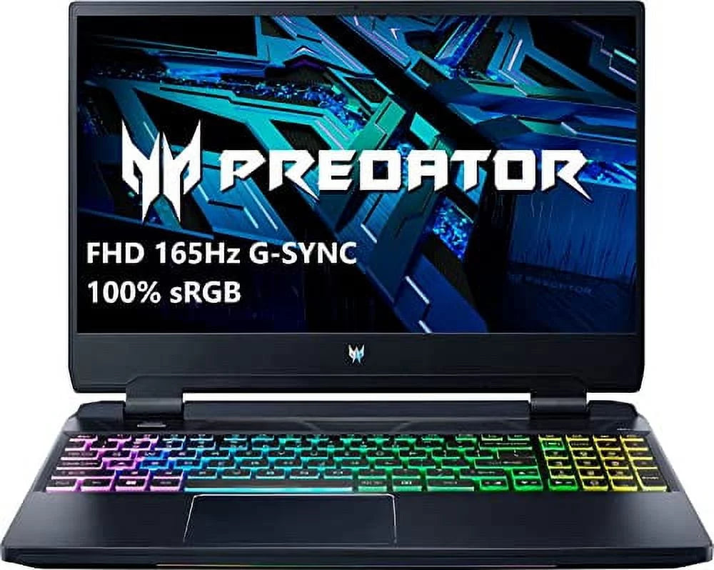 Acer Predator Helios 300 15.6 (1920x1080) 165Hz Gaming Laptop | Intel 14-Core i7-12700H Processor | NVIDIA RTX 3060 Graphics | RGB Backlit Key | WiFi6 | Thunderbolt 4 | 64GB DDR5 4TB SSD | Win10 Home