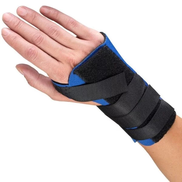 OTC Neoprene Cock-Up Wrist Sprint, Right Hand, Black, Large