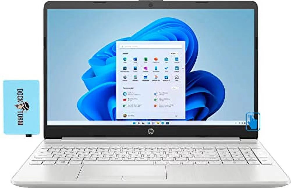HP 15t- dw300 15.6 HD IPS Touchscreen Laptop (Intel i5-1135G7 (Beats i7-1065G7), 4-Core, 16GB RAM, 1TB PCIe SSD, Intel Iris Xe, WiFi 6, BT 5.0, HD Webcam, Ethernet LAN (RJ-45) Win 11 Pro) w/Hub