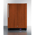 24 in. Freestanding Upright Counter Depth Freezer, Black