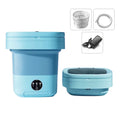 Gecheer 8L Portable   with   Foldable Spin Dryer with Drain Basket Drain Hose for Travel Housing