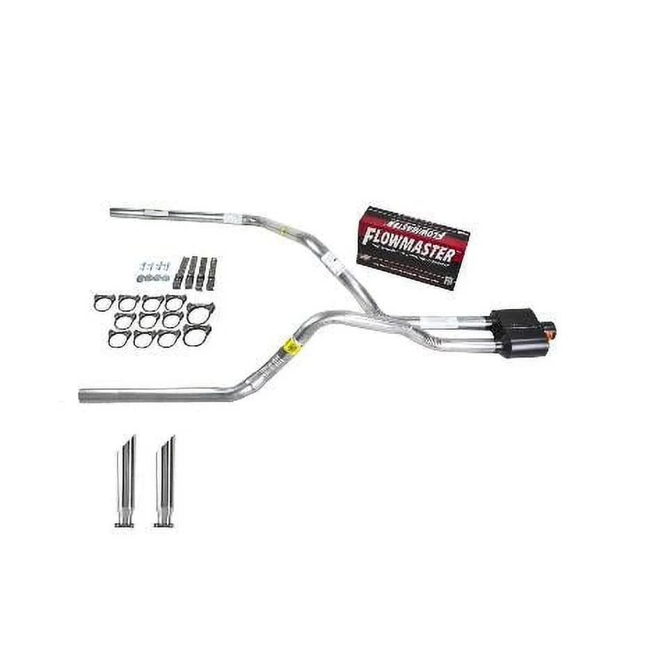 F150 95-97 dual exhaust 2.5 pipe Flowmaster Super 10 SC Tip