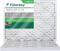 Filterbuy 20x23x1 MERV 8 Pleated HVAC AC Furnace Air Filters (3-Pack)