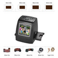 All-In-One High Resolution 14MP/22MP Film Scanner, Converts 35mm/126KPK/110/Super 8 Films, Slides, Negatives into Digital Photos, Vibrant 2.4 LCD Screen
