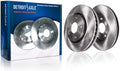 Detroit Axle - 11.92 inch (303mm) Front Premium Brake Rotors Replacement for 2003-2007 Cadillac CTS