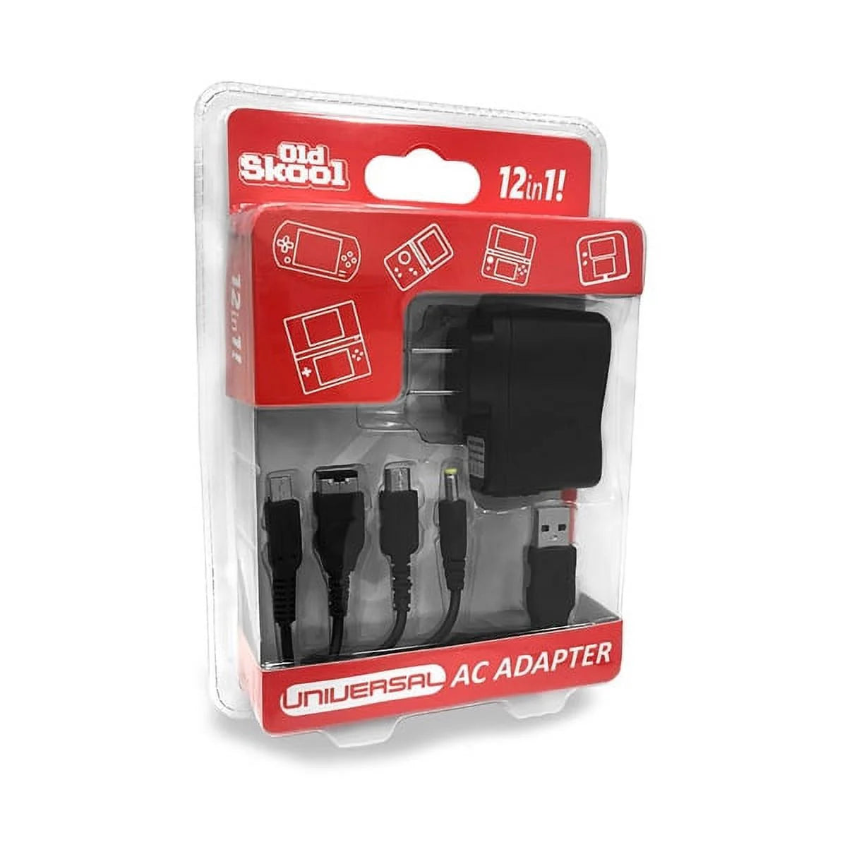 12-In-1 Universal AC Adapter for Handheld Systems (Gb/Ds/PSP) [Old Skool]