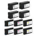 PrinterDash Remanufactured Replacement for HEWL0S44B2CMY - MultiColor Combo Pack