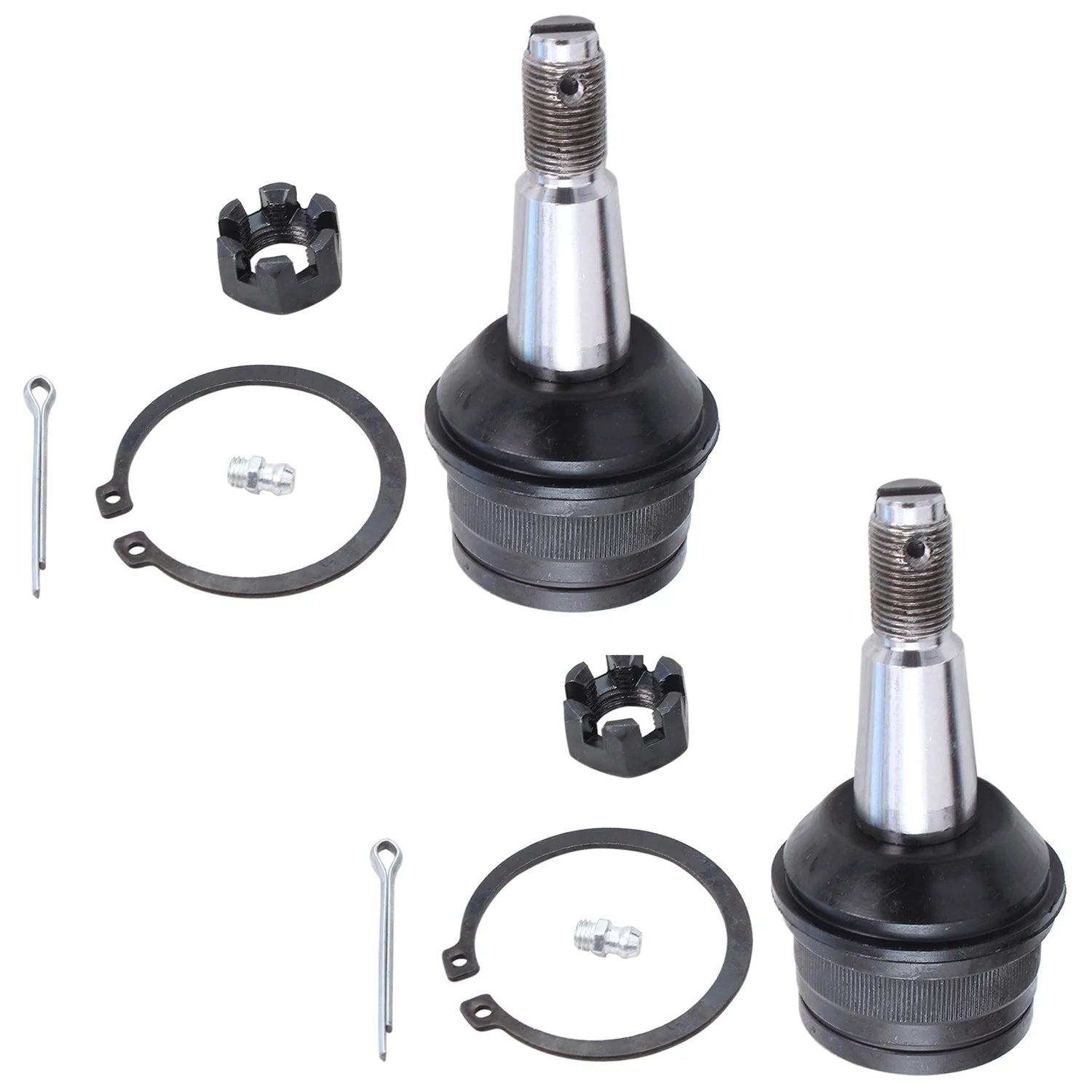 Detroit Axle - 2WD Front 2pc Ball Joints for 94-96 Dodge Ram 1500, 2 Lower Ball Joints Assembly 1994 1995 1996 Replacement