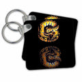 Ball Python set of 2 Key Chains kc-887-1